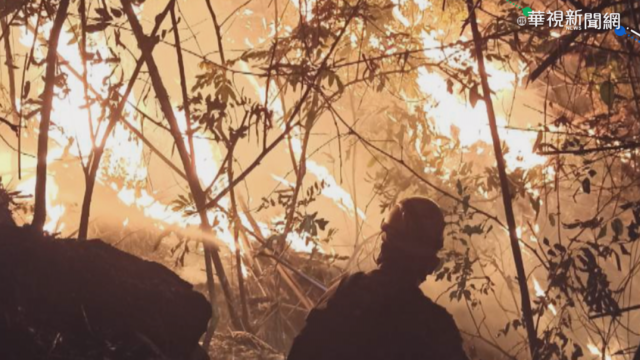 警消.國軍合作 美濃山林火警終撲滅