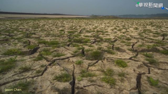 台南｢西口小瑞士｣遇乾旱 瀑布水量變小