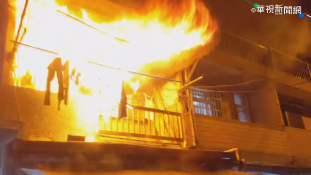 宜蘭民宅深夜火 消防4分隊緊急救火