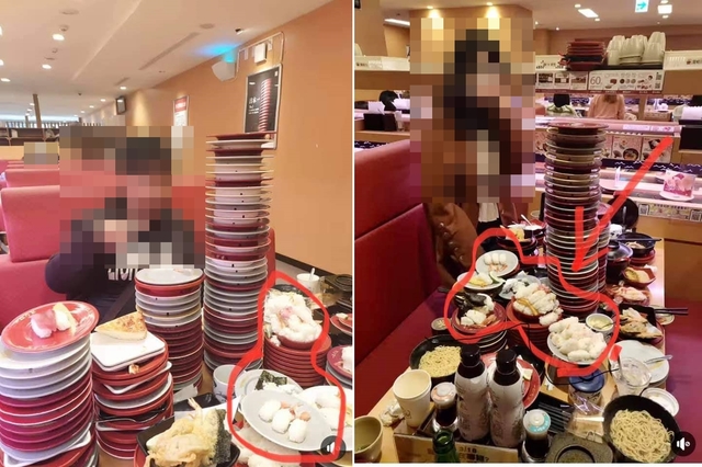 鮭魚爽吃壽司！貼空盤照炫耀剩「醋飯山」全場氣炸：丟臉