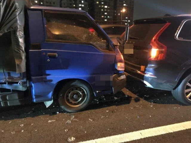 出事了！她老公國道出車禍...「被李鮭魚撞」