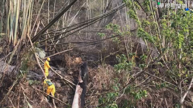 阿里山公路已搶通 疑人為因素釀火災