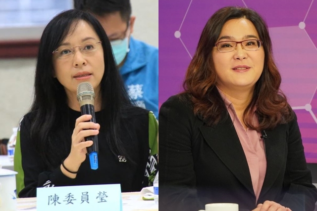 民進黨立委陳瑩嘲諷陳玉珍 「我搞不清楚你是男是女」