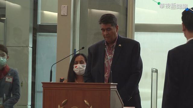 帛琉總統扺台 疫情後首位到訪元首