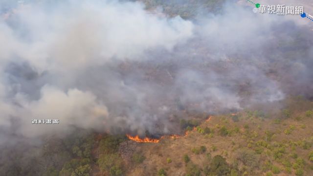 空拍機+擴音機 公墓飛行宣導慎用火