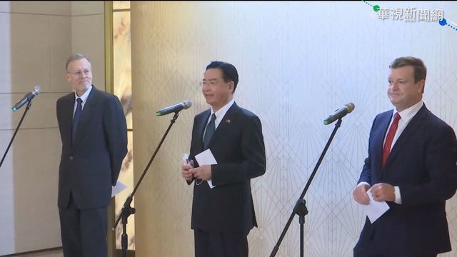 美駐帛琉大使訪台 台美發表聯合聲明