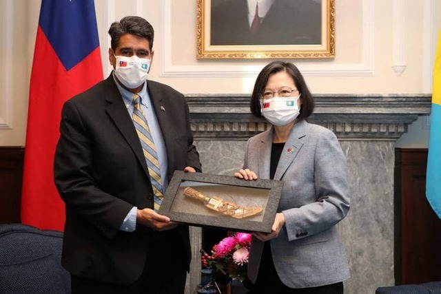 惠恕仁結束訪台行程 外交部：台帛邦誼更堅實穩固