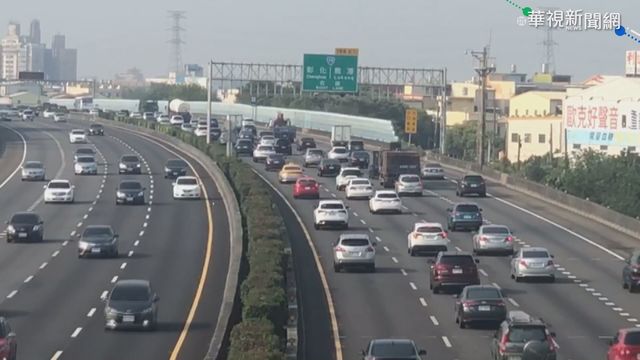清明連假首日湧車潮 蘇花改回堵4公里