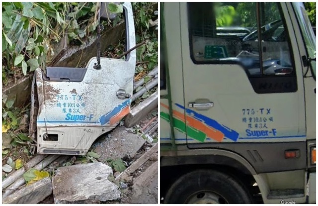 疑停邊坡滑落害太魯閣號撞上出軌 工程車撞爛前模樣曝