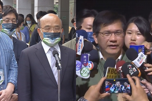 林佳龍傳已向府方、政院口頭請辭 蘇貞昌證實接到電話