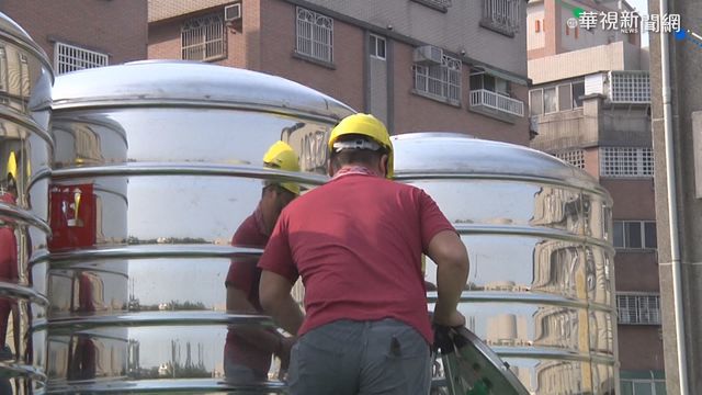 苗栗4/6供5停2 民眾搶裝水塔業者忙翻