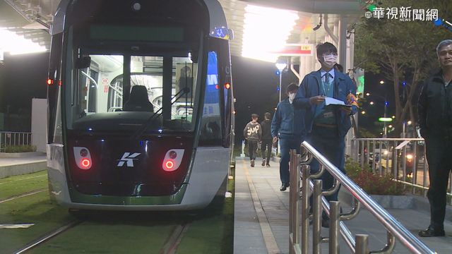 減少碰撞事故 高雄輕軌裝預警系統
