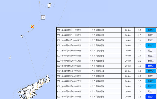 鹿兒島36小時141次地震 日氣象廳：可能還有