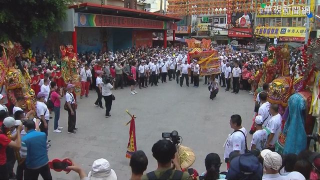 大甲媽遶境回鑾 大甲市區熱鬧滾滾