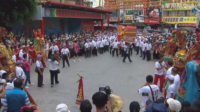 大甲媽遶境回鑾 大甲市區熱鬧滾滾
