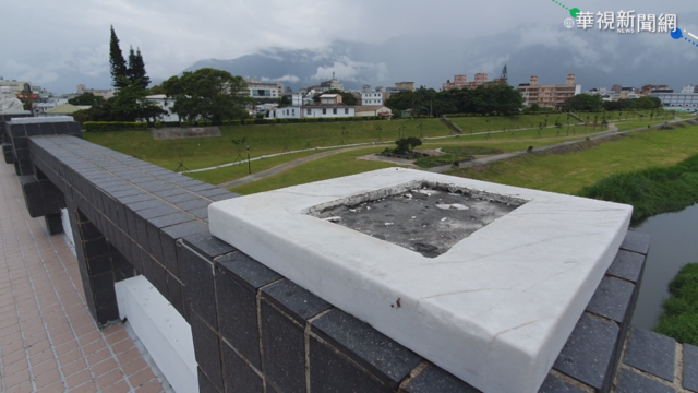 花蓮2石獅子遭推入溪中 4士兵送辦!