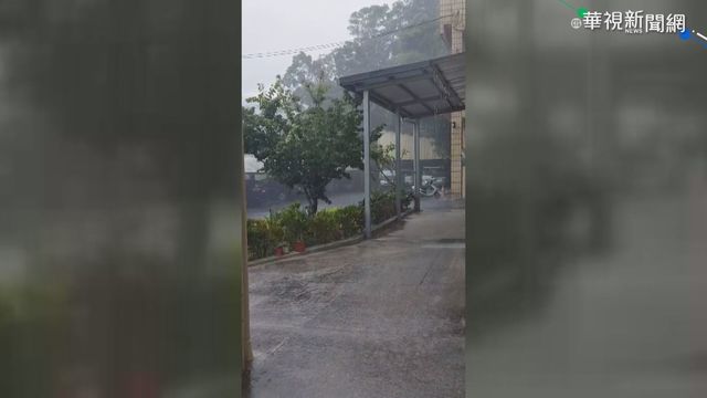 屏東昨午後降甘霖 高屏溪水量無變化