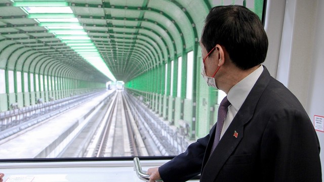 中捷正式營運 馬英九感嘆：終於實現當年的競選承諾