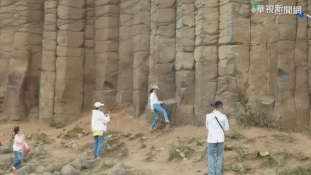 為拍美照攀爬玄武岩 違法恐罰百萬