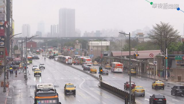 記得帶傘！今晚鋒面通過「各地局部雷雨」