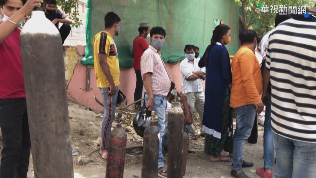 印度單日再確診36萬人 各國伸援手