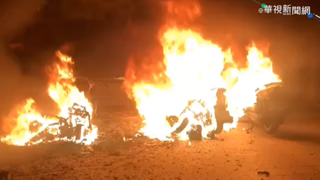 澎湖深夜火警 7機車燒毀4人嗆傷送醫