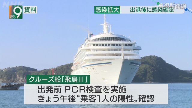 日郵輪飛鳥2號1旅客確診 返橫濱港檢疫