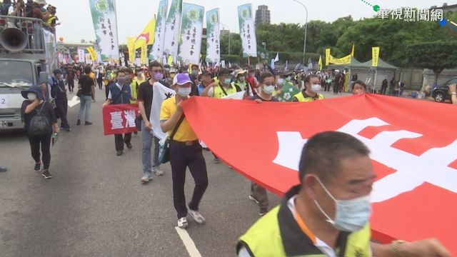 五一勞動節大遊行 勞團集結提多訴求