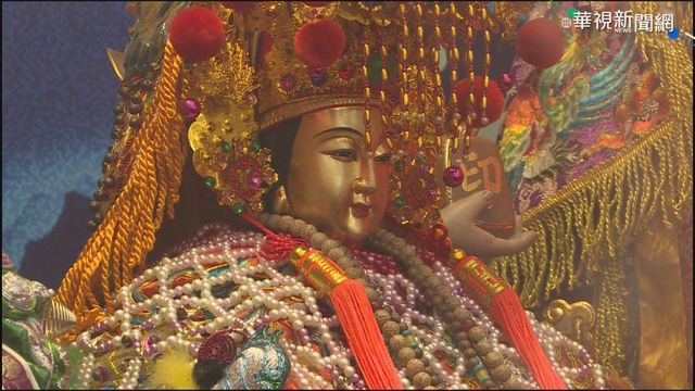 鎮瀾.拱範宮媽祖駐駕 鄭文燦祈疫情退散