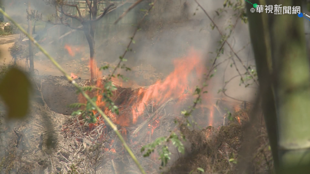 南投接連火燒山 晚間突復燃居民驚