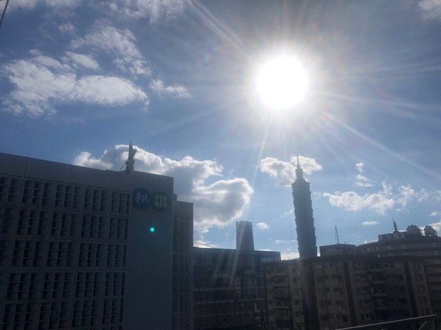 本週炎熱如夏 南部「熱飆38°C」一片橘黃燈