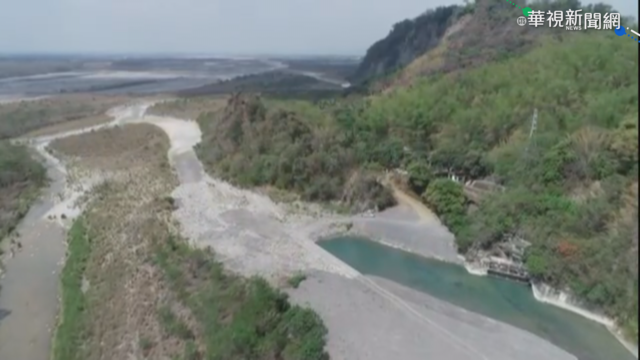 高市開拓水源 出動空拍機勘查荖濃溪