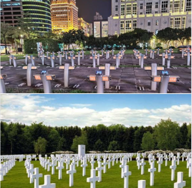 U bike變U Die！ Ubike站晚上竟變「墓園」