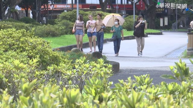 太熱了！ 高雄內門中午飆40.3度