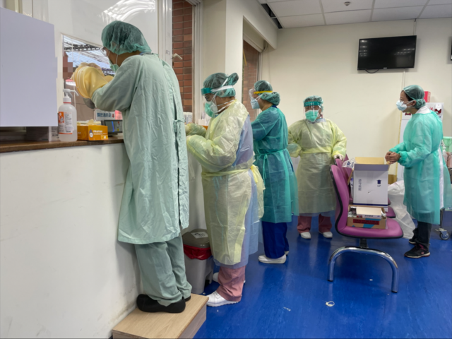 陽性率10%！中興醫院、剝皮寮525人快篩62人陽性