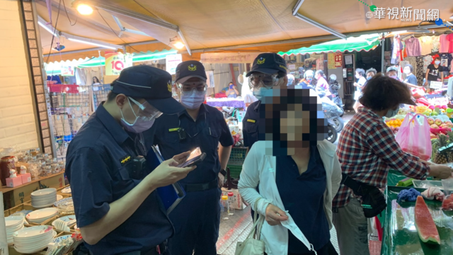 別忘戴口罩! 新北警一天取締203件