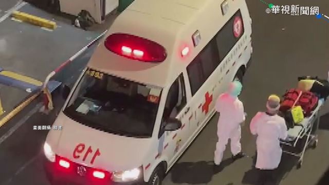 直擊萬華茶室街 大門深鎖.救護車穿梭