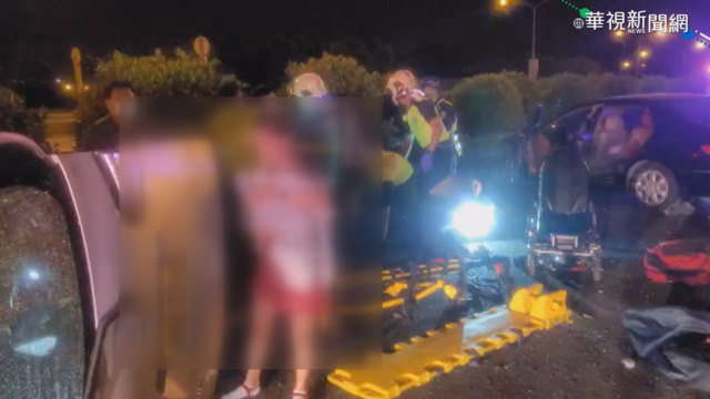 國道北上嚴重車禍 大貨車翻駕駛命危