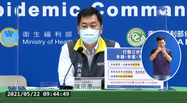 遇詐騙假疫調騙個資怎求證？指揮中心：反問這句查真偽