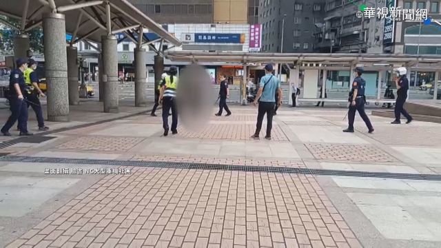 男未戴口罩被告發 竟抽出水果刀砍警