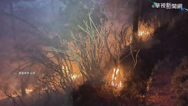 及時雨來了! 玉山大火燒8天獲控制