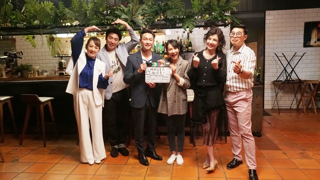 《婚姻結業式》殺青 防疫不打烊 張本渝獻上「好事成雙」貼心小禮求平安