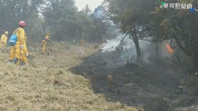 及時雨降臨! 玉山大火燒多日獲控制