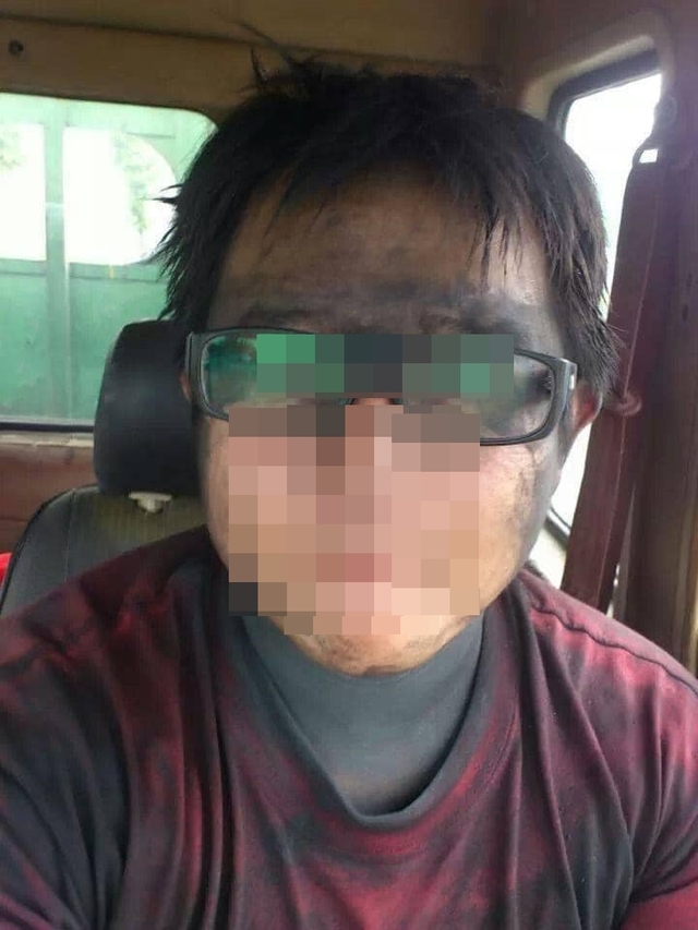 工人脫口罩蹲路邊吃飯憂檢舉 他求民眾「高抬貴手」