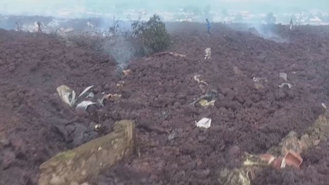 民主剛果火山爆發 至少15死170兒童失蹤