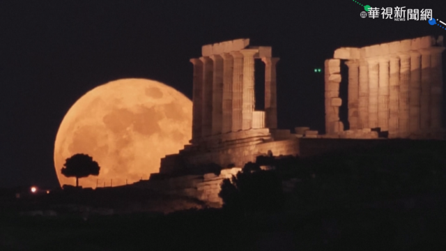 血月＋超級月亮登場! 各地瘋天文奇景