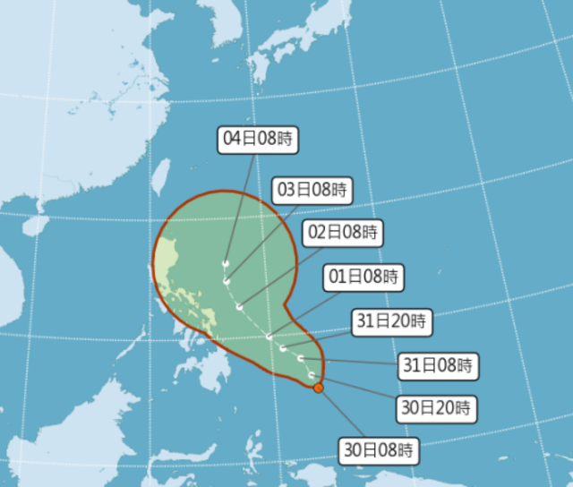 下波梅雨遇變數！ 颱風「彩雲」最快今深夜生成