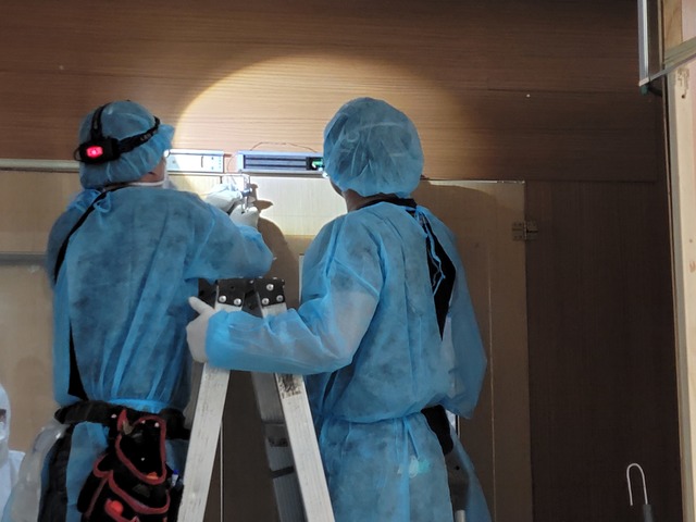 （裝設安全密碼鎖。／衛福部提供。）