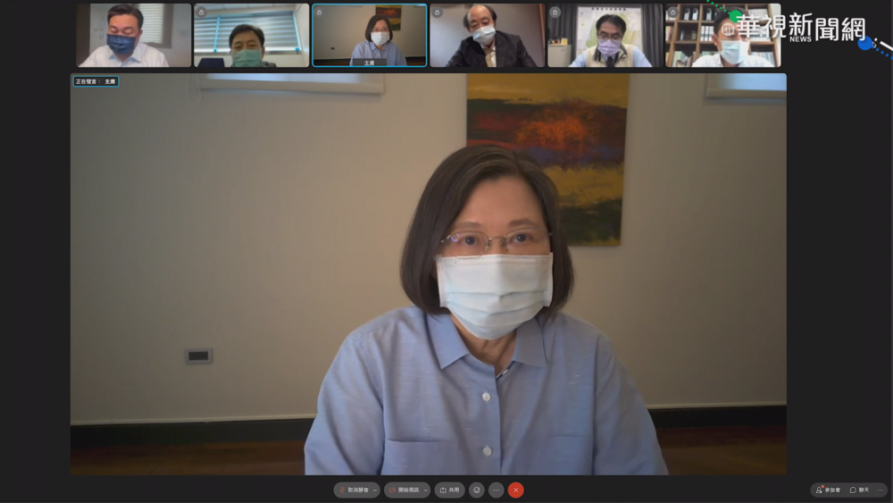 病毒才是敵人 蔡英文:政治操作無助防疫