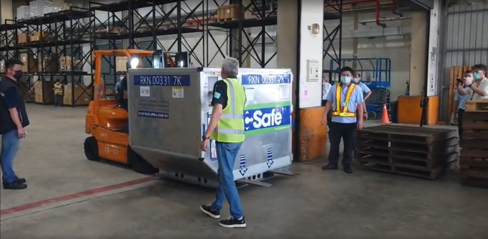 日贈124萬劑疫苗抵台！駐台代表：病毒阻擋不了朋友真誠的關心